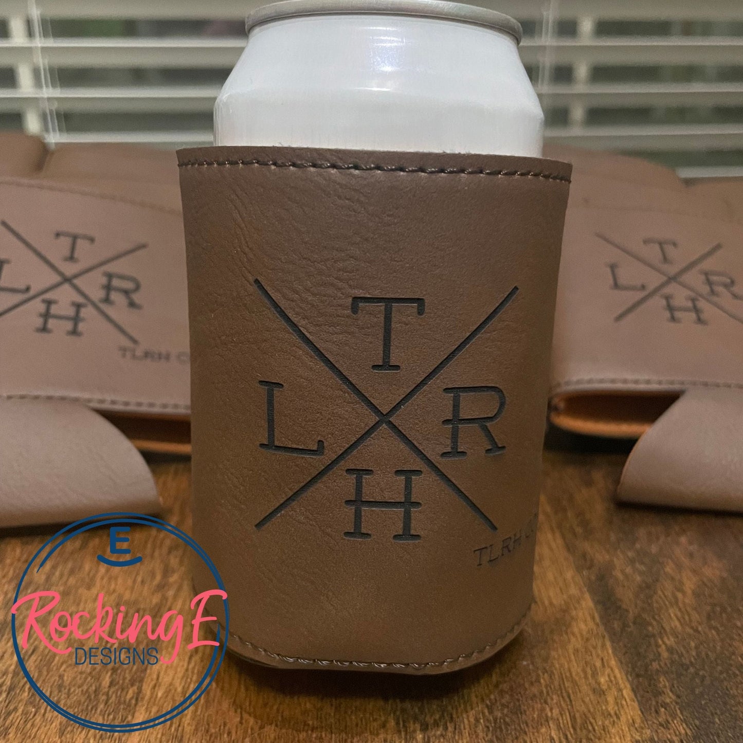 Custom Leatherette Koozie