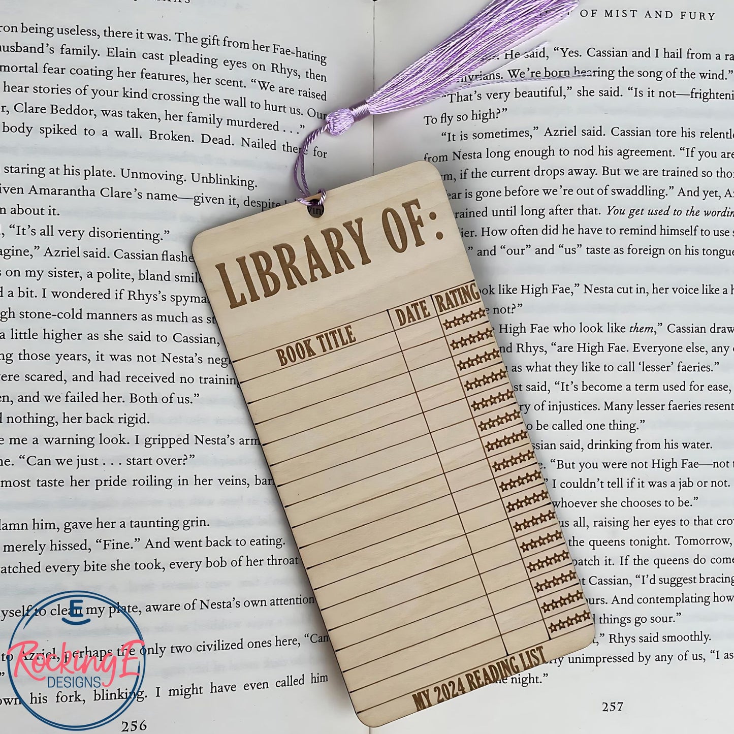 Reading List Book Mark