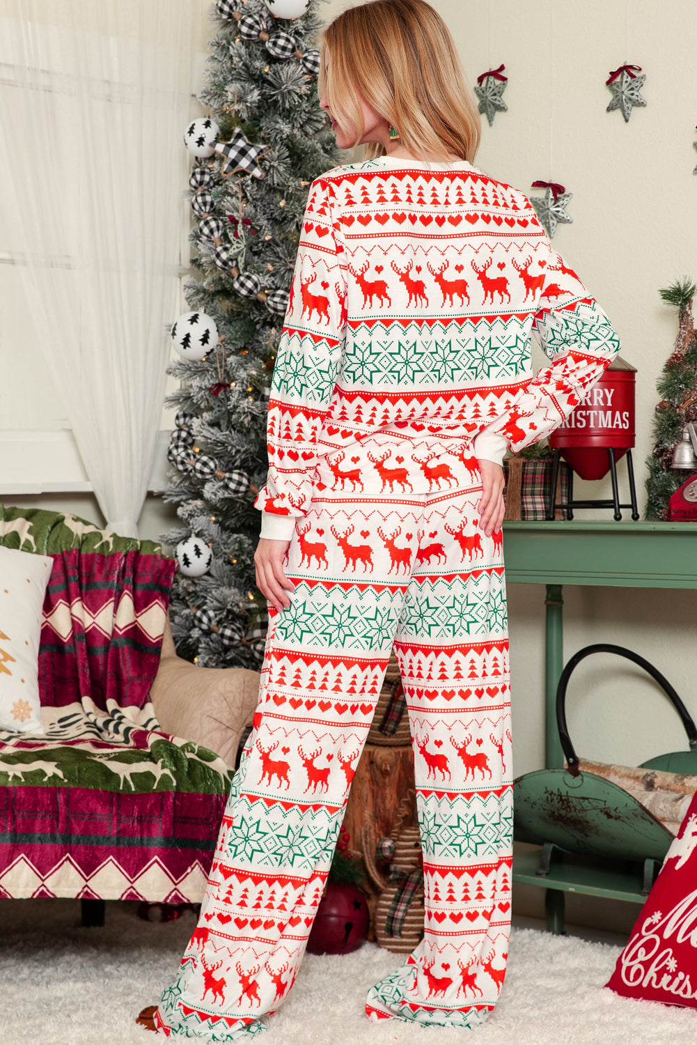 Reindeer Pattern Pjs