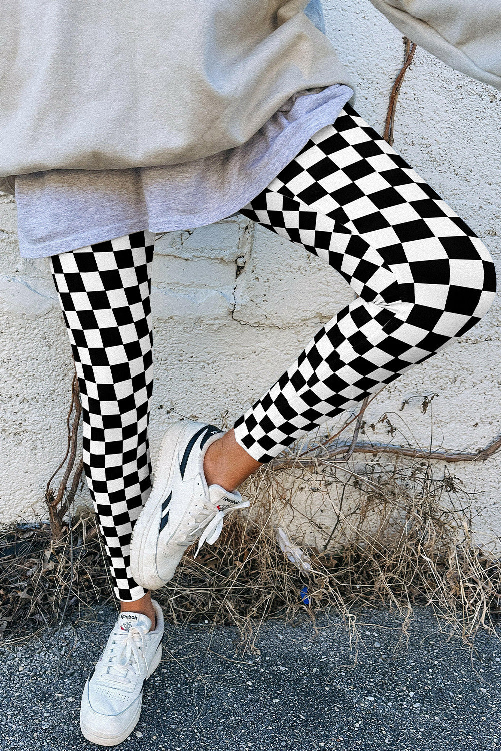 Checkered Leggings