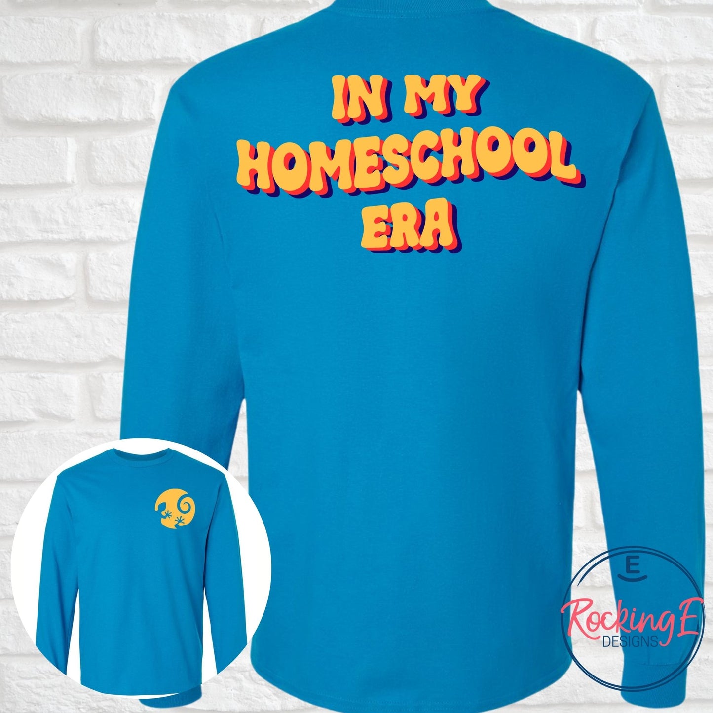 Blue Long Sleeve Tee