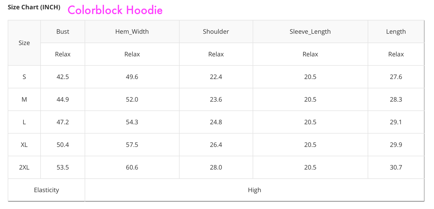 Colorblock Hoodie